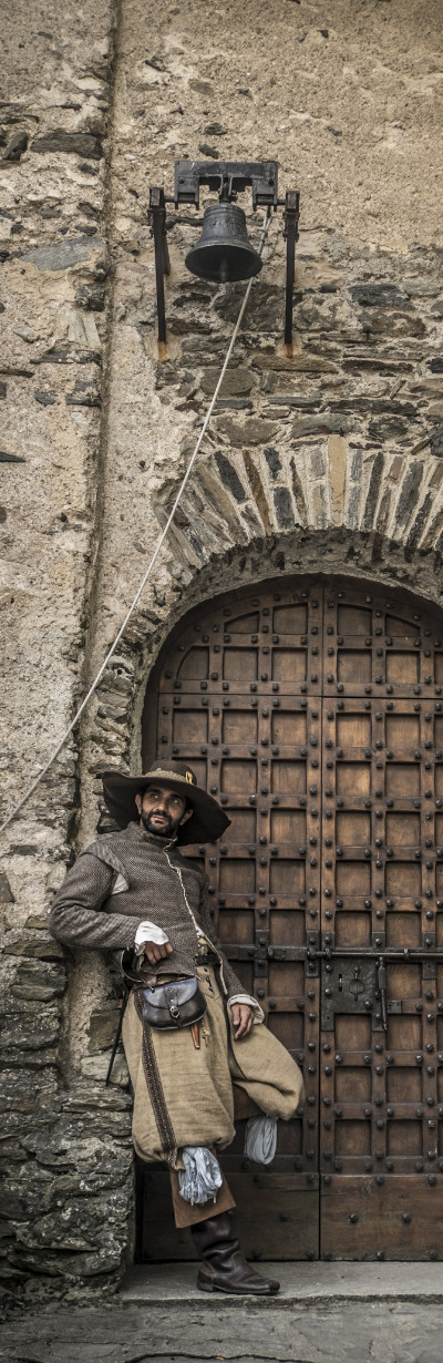 Man waiting at the door